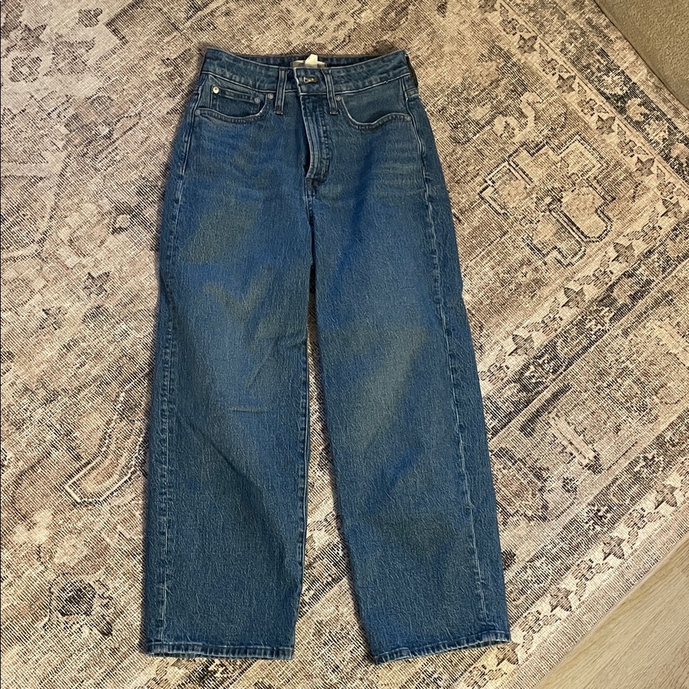 Madewell Women's Straight Leg Jeans - Blue